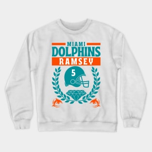 Miami Dolphins Ramsey 5 Edition 2 Crewneck Sweatshirt